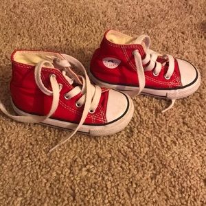Red Converse Kids Toddler 6